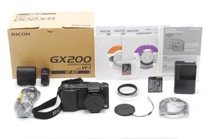 [NEAR MINT w/VF-1] Ricoh GX200 Black 12.1 MP Compact Digital Camera From JAPAN - Picture 1 of 24