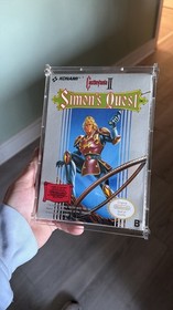 Sealed Castlevania Simons Quest  Nes Ultra Rare Pal B Version