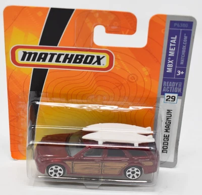 Matchbox Superfast Dodge Magnum rosso. #29/2009. blister corto - Immagine 1 di 2