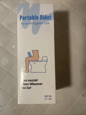 Pulverizador de bidé portátil portátil de mano higiene personal botella spray lavado viaje EE. UU. Foto 1 de 4