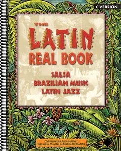 The Latin Real Book for C Piano Keyboard Guitar Chords Fake Jazz Sheet Music - Picture 1 of 1