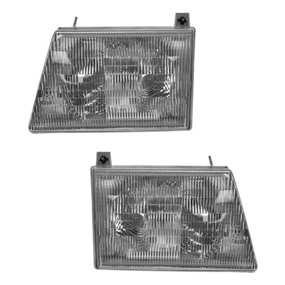 Juego de montaje de faros lado conductor y pasajero para Ford 97-07 Foto 1 de 3