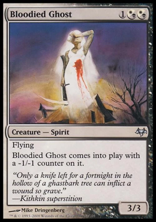 Bloodied Ghost - Light Play MTG Eventide - Image 1 of 1