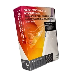 Adobe Creative Suite 3 Design Premium Student Edition Mac 2007 Grafik App CS3 - Bild 1 von 9