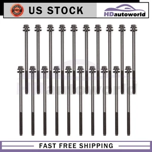 For Avanti Ford Lincoln Mercury 4.6L 5.4L Head Bolt Set 1991-2015 DOHC SOHC - Picture 1 of 5