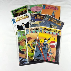 Lot of 9 Blackthorne Comics Hamster Vice, Tales of the Jackalope + more - Picture 1 of 10