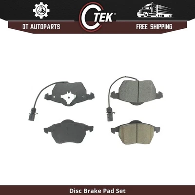 Para Volkswagen Sharan 2002 | Pastillas de freno de disco delanteras centradas | Semimetálicas Foto 1 de 4