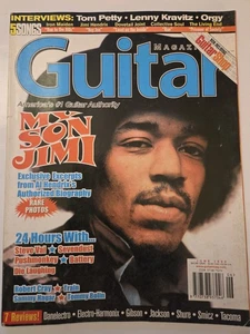 Guitar Magazine 1999 Jimi Hendrix My Son Jimi Tom Petty Robert Cray Iron Maiden - Picture 1 of 5