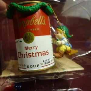 'Have a Soup-er Christmas' 'Enesco Treasury' Serie ENESCO 1992 Adorno - Imagen 1 de 9
