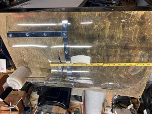 Factory boulevard Windshield Stock Suzuki Motorcycle 19" Clear - Picture 1 of 14