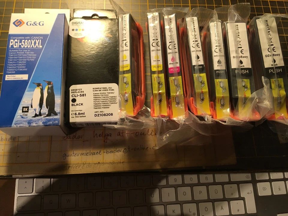Druckerpatronen Canon Pixma Ts705a Digital Revolution - Bild 1 von 1