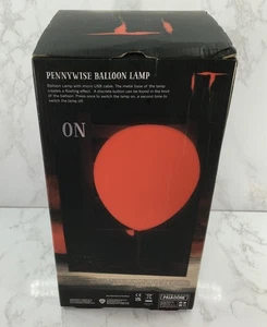 Pennywise Red Balloon Lamp by Paladone, 13 in Tall, USB Powered - Picture 1 of 12
