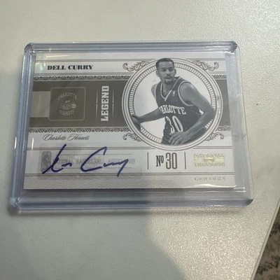 2010-11 Dell Curry Panini национальные сокровища автограф #26/99  - Изображение 1 из 2
