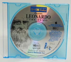 CD-Rom Today Presents Leonardo The Demo PC Computer Program Software 1994 - Picture 1 of 1