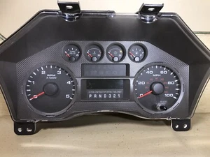 2008 2010 F250 F350 6.4L Powerstroke Diesel Instrument Gauge Cluster Speedometer - Picture 1 of 6