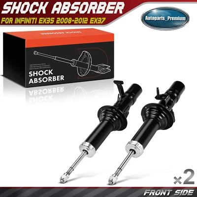 2件装前发球杆和乘客支柱减震器适用于英菲尼迪EX35 08-12 EX37 — 第 1/4 张图片