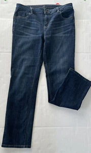 Simply Vera Wang Roll Cuff Capri Jeans Damen Gr:6 Low Rise Stretch Denim Blau - Bild 1 von 9