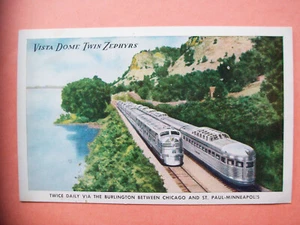 Vista Dome Zwillingszephyrs zweimal täglich Postkarte - Bild 1 von 2