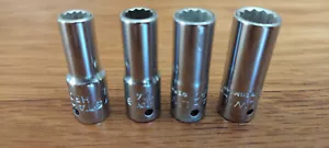 Stahlwille set of 1/4" drive bihexagon sockets, deep,4 pieces imperial - Picture 1 of 4