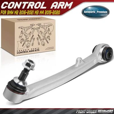 Front Left Rearward Control Arm w/Ball Joint Assembly for BMW F87 M2 16-21 M3 M4 - Image 1 of 4