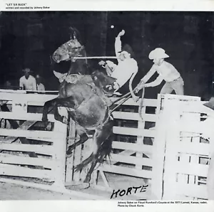 JOHNNY BAKER COWBOY RODEO sealed 1970s LP – “Let ‘Er Buck” indy pressing - Picture 1 of 2