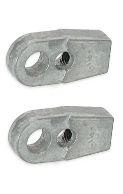 WELLENSHOP 2x Schaltseil Gaszug Anschluss Adapter Verbindung Außenborder Schaltzug Motor