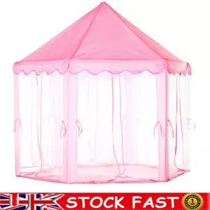 3 Colors Kids Girls Princess Castle Play Tent Children Play House Indoor Outdoor - Picture 1 of 14