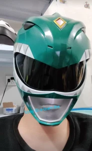 Power Rangers Legacy Green Ranger 1/1 Mighty Morphin Helmet Resin Custom Cosplay - Picture 1 of 8