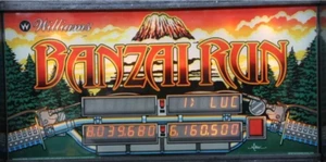 Flipper Update Update Flipper BANZAI RUN Williams - Bild 1 von 1