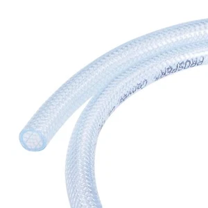Geflochtener verstärkter PVC-Schlauch 10mm ID 15mm OD 1m Transparent Hochdruc... - Bild 1 von 4