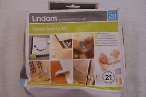 Lindam Home Safety Kit, 21 Stück, brandneu in Originalverpackung beschädigte Box