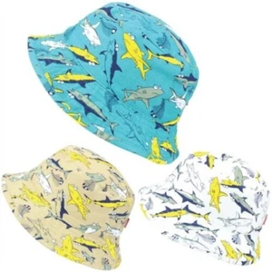 Gorra De Cubo Para Niños Niñas Verano Tiburón - Picture 1 of 10