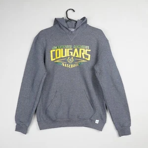 Vintage Russell Athletic Hoodie Youth XL Grey Cougars Baseball College USA B65 - Picture 1 of 10
