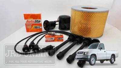 Suits TOYOTA HILUX RZN149 RZN154 2.7L 3RZ-FE AIR OIL FUEL SPARK +IGN LEADS 97-05 - image 1 of 4