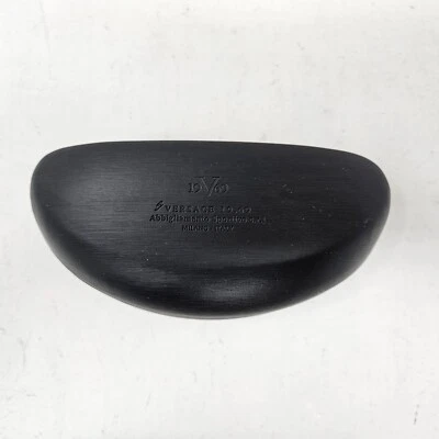 NEW 19v69 Versace Black Oversized Clamshell Sunglasses Travel Hard Case - Image 1 of 2