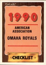 B3141- 1990 ProCards Minor League BB Cards Group7 -You Pick- 10+ FREE US SHIP