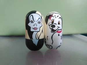 Disney Wobblers 2005- 2006 Kellogg's Cereal Lucky-Cuella De Vil - Picture 1 of 1
