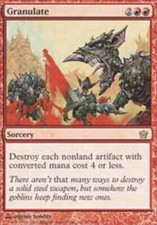 Granulate - Foil ~ Moderately Played Fifth Dawn 5th MTG Magic UltimateMTG Red Ca