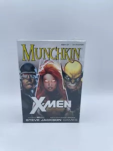 NEW MUNCHKIN X-MEN MARVEL ACTION CARD GAME STEVE JACKSON GAMES NIGHT SEALED 10+ - Picture 1 of 7