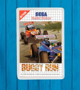 BUGGY RUN MASTER SYSTEM FRIDGE MAGNET IMAN NEVERA - Imagen 1 de 1
