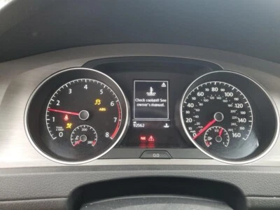 Used Right Sun Visor fits: 2017 Volkswagen Golf Htbk illuminated R. Right Grade - Image 1 of 4