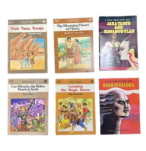 Learn to read English -- from Indonesian  - LOT OF 6 - - Picture 1 of 16