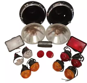 Land Rover Serie 3 RHD Full Light Ersatz Kit & Scheinwerfer Schalen FFLK0002 - Bild 1 von 4