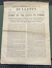 Sept 11 1905 Boston Bulletin newspaper - Story Of The Santa Fe railroad Strike