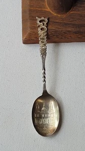Antiker Levi & Salaman London England .925 Sterling Silber Souvenir Löffel - Bild 1 von 7