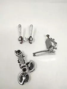 Campagnolo Gran Sport gruppo 50s Road bike derailleur leve shifters groupset - Picture 1 of 8