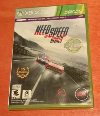 Need For Speed Rivals Microsoft Xbox 360 Ghost  EA Electronic Arts  Frostbite - Image 1 of 4
