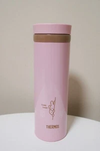 Thermos Water Bottle Vacuum Insulated Mug Pink 350ml JNO-350B - Picture 1 of 6