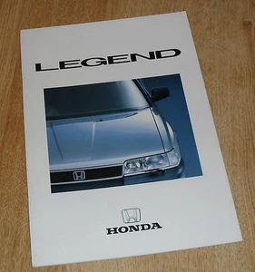 Honda Legend Saloon Brochure 1987 - 2.5 24v V6 - Picture 1 of 1