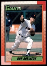 1990 Topps Baseball #217 Don Robinson